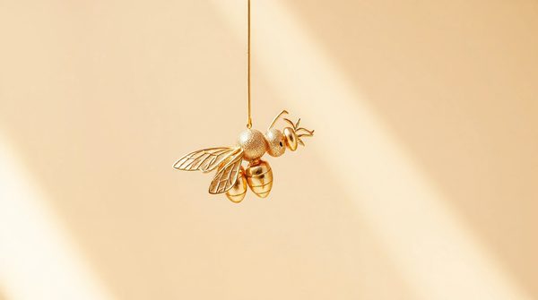 Broche abeille : l'accessoire chic qui fait buzz !