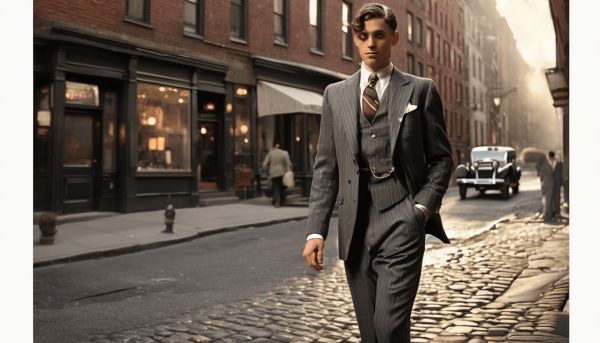Les caractéristiques des vêtements pour hommes dans les années 1920