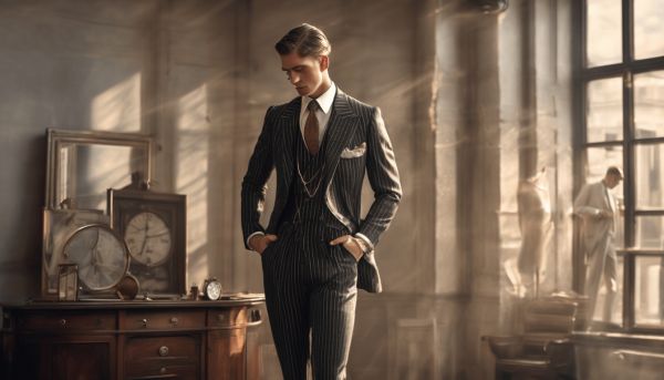 Les vêtements des hommes des années 20 à redécouvrir